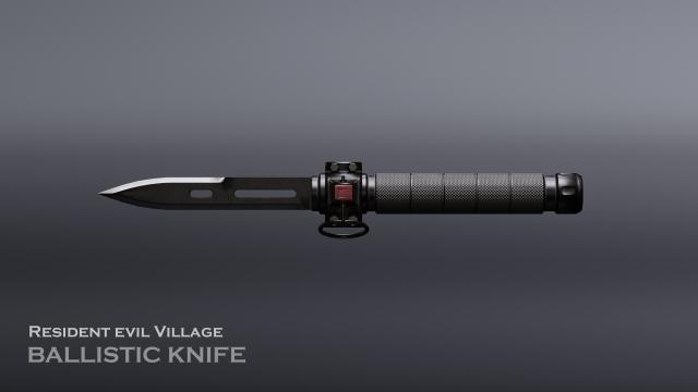 Баллистический нож / Ballistic Knife для Resident Evil: Village
