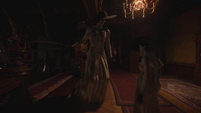 Играем за леди Димитреску / Play as Alcina Dimitrescu для Resident Evil: Village