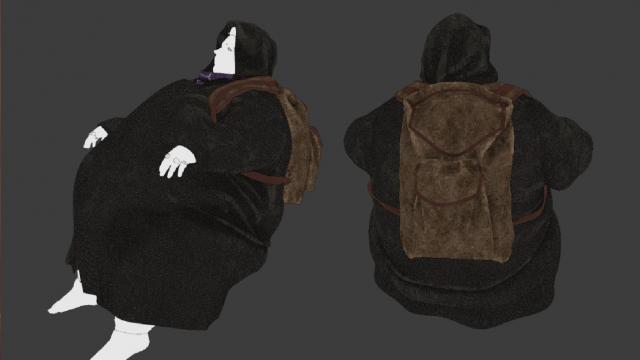 Костюм торговца для Дюка / Merchant costume for Duke для Resident Evil: Village