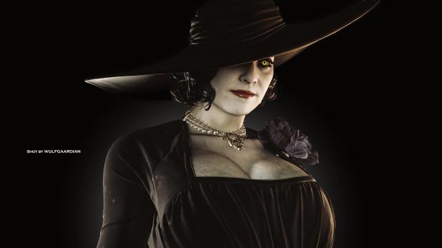 Lady Dimitrescu Black Dress for Resident Evil: Village