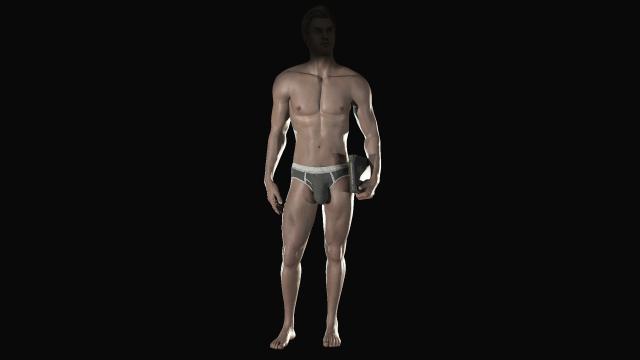 Underwear Ethan Winters (Include 3rd Person Addon) for Resident Evil: Village
