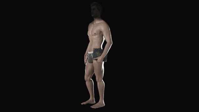 Итан в трусах / Underwear Ethan Winters (Include 3rd Person Addon) для Resident Evil: Village