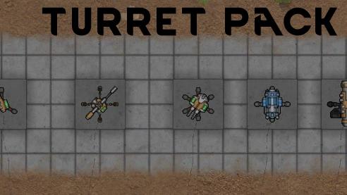 Расширенная версия турелей / Extended Turrets Mod для Rimworld