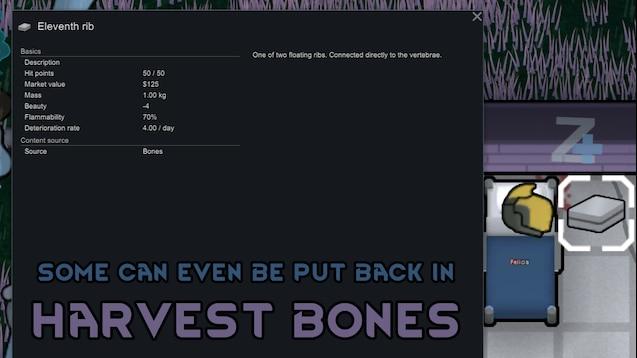 Кости / Bones для Rimworld