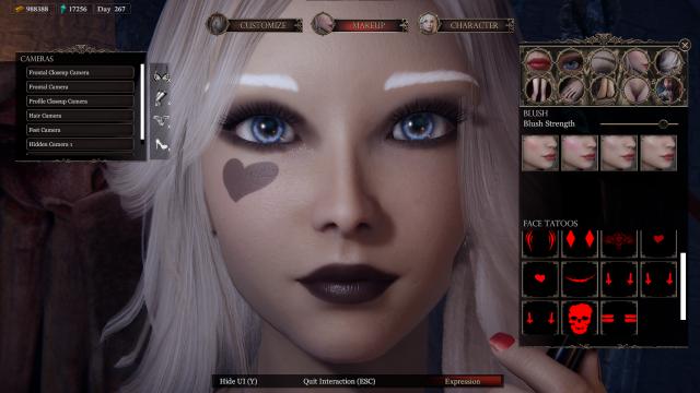 Custom Face Tattoos for She Will Punish Them