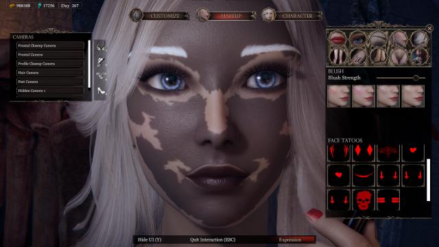 Кастомные татуировки лица / Custom Face Tattoos для She Will Punish Them