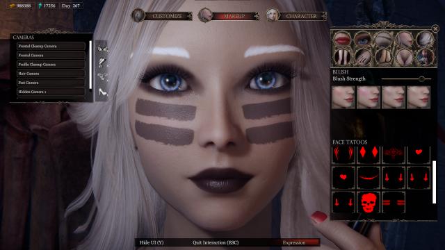 Custom Face Tattoos for She Will Punish Them