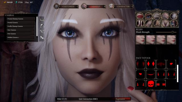 Custom Face Tattoos for She Will Punish Them