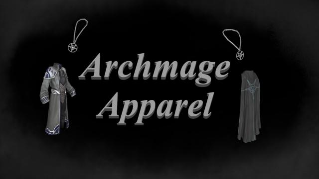 Сет архимага / Archmage Apparel для Skyrim SE-AE