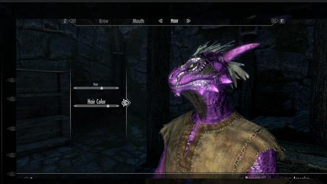 Play as a Colorful Argonian