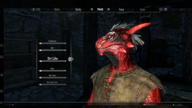 Play as a Colorful Argonian for Skyrim SE-AE