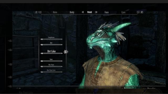 Play as a Colorful Argonian for Skyrim SE-AE