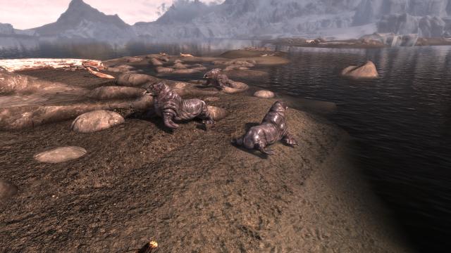 4K Horker for Skyrim SE-AE