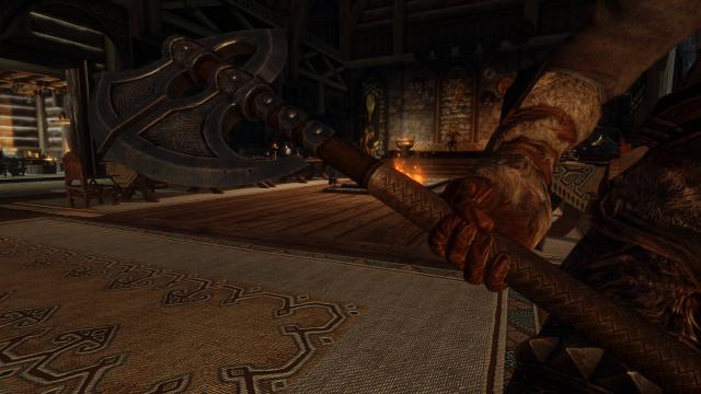 HD    Remiros' Hrothmund's Axe HD for Skyrim SE-AE