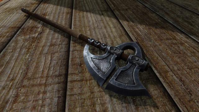 HD    Remiros' Hrothmund's Axe HD for Skyrim SE-AE