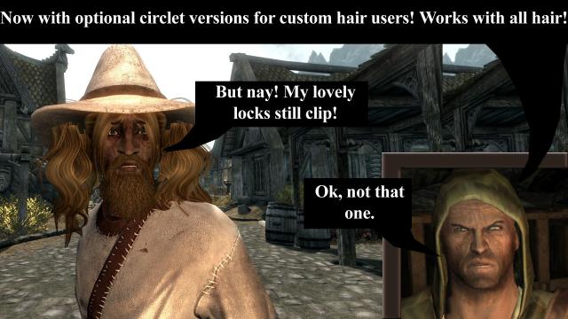 Wizard Hats for Skyrim SE-AE