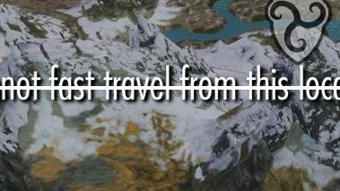 Быстрое перемещение из дома / Can Travel From Player Homes для Skyrim SE-AE