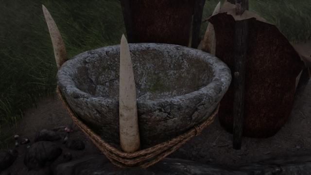 Halffaces - Giant Mortar for Skyrim SE-AE