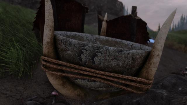 Halffaces - Giant Mortar for Skyrim SE-AE