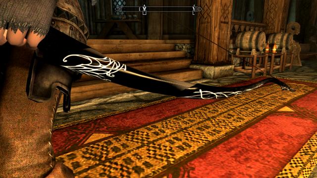 Лук плута / Drow Bow SE для Skyrim SE-AE