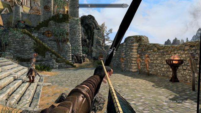 Лук плута / Drow Bow SE для Skyrim SE-AE