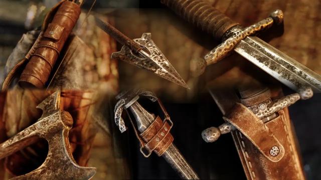 ElSopa - Iron Weapons Redone SE for Skyrim SE-AE