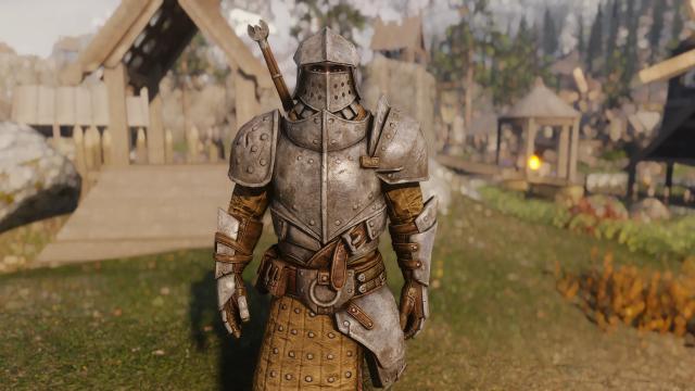 Iron Armors and Weapons - Environment Mapped for Skyrim SE-AE