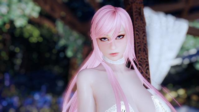 Yae Sakura Follower -  UUNPCBBE for Skyrim SE-AE