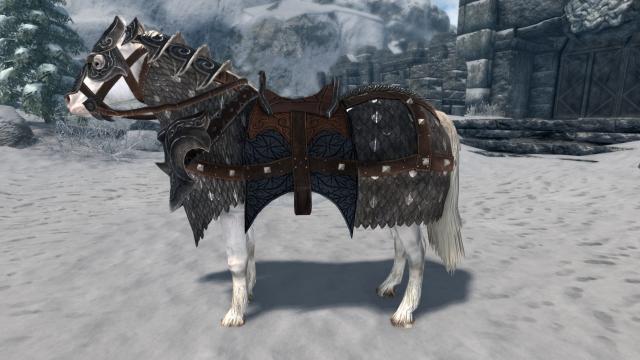 Реалистичные Лошади / Real Horses для Skyrim SE-AE
