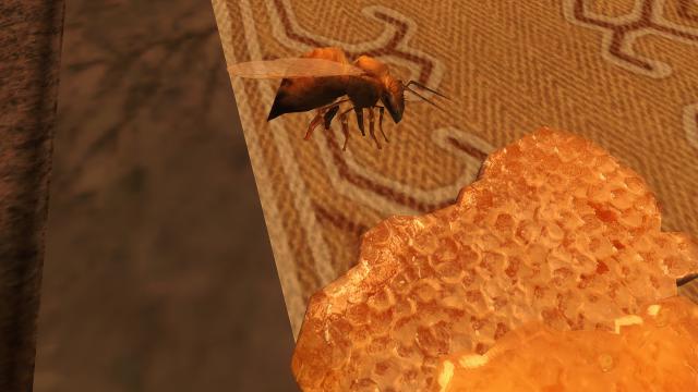 HD      HD Bees and Honeycombs for Skyrim SE-AE