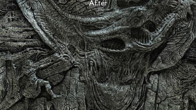 16-8-4    Iconic's Alduin's Wall Retexture (16K-8K-4K) for Skyrim SE-AE