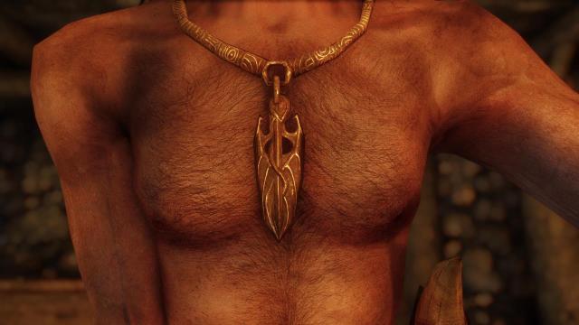 HD   ElSopa - HD Akatosh Amulet 2020 SE for Skyrim SE-AE