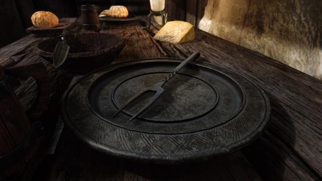 Basic Dining Set Replacer for Skyrim SE-AE