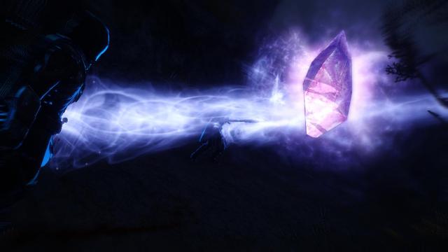Soul Cairn Drainlife Crystal for Skyrim SE-AE