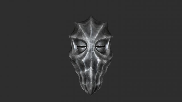 Natural Dragon Priest Mask Textures for Skyrim SE-AE