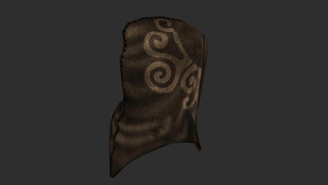 Natural Dragon Priest Mask Textures for Skyrim SE-AE