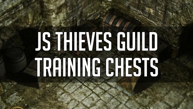 Тренировочные сундуки / JS Thieves Guild Training Chests SE для Skyrim SE-AE