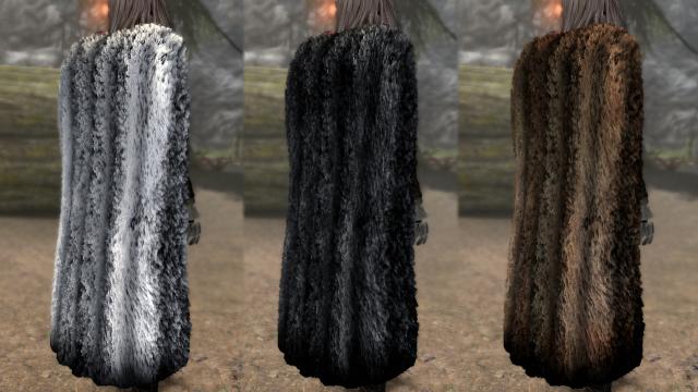 Плащи и накидки / Cloaks and Capes для Skyrim SE-AE