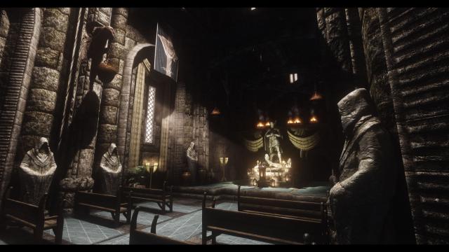 JK's Temple of Talos для Skyrim SE-AE