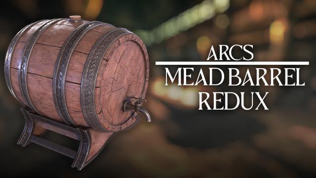 Arc's MeadBarrel Redux 2k-4k for Skyrim SE-AE