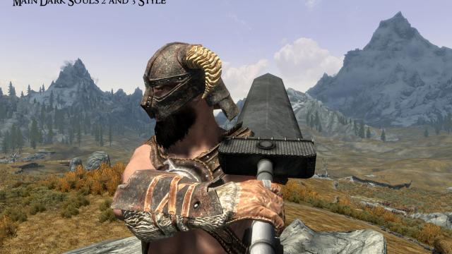 Тяжелый двуручный меч / The Heavy Greatsword для Skyrim SE-AE