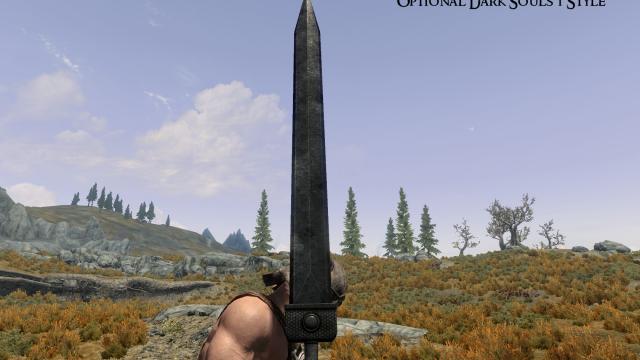 Тяжелый двуручный меч / The Heavy Greatsword для Skyrim SE-AE