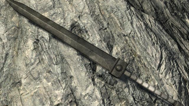 Тяжелый двуручный меч / The Heavy Greatsword для Skyrim SE-AE