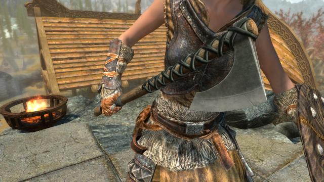 VikingWarAxes - Викингские топоры для Skyrim SE-AE