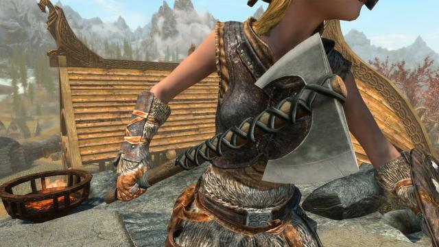 VikingWarAxes - Викингские топоры для Skyrim SE-AE