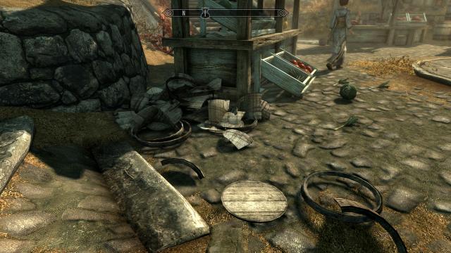 Разрушаемый Скайрим / Destructible Skyrim - Breakable Objects SE (Beta)