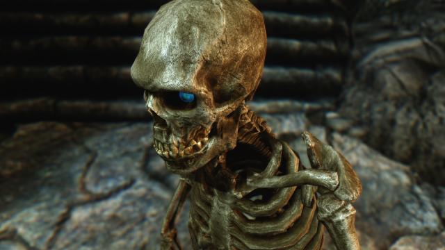 HD   Skeleton for Skyrim SE-AE