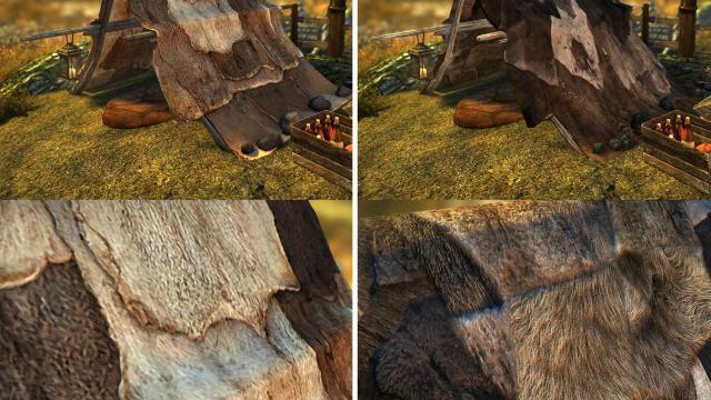 Nordic Tent 2k4k Retexture for Skyrim SE-AE