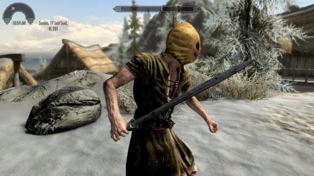 Ancient Bronze and Iron Sword - Старинные мечи для Skyrim SE-AE