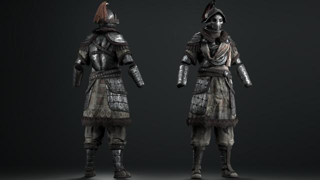 SE  Kvetchi Mercenary Set for Skyrim SE-AE